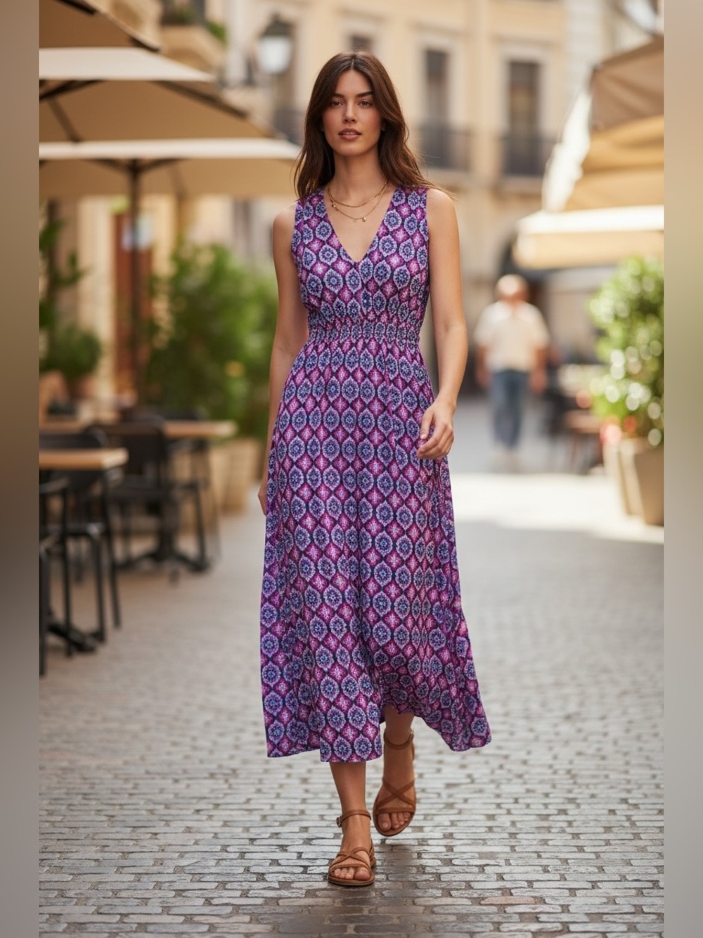 Boden Paloma Maxi Dress Sz 10